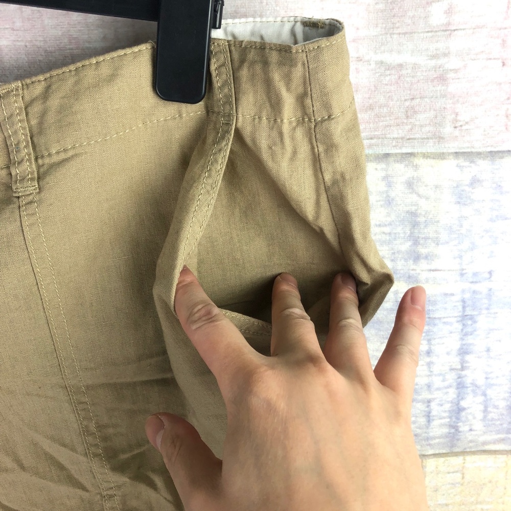 Joe Fresh Mens String Tie Linen Cotton Shorts NWOT - Picture 3 of 6